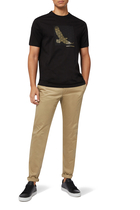 Eagle Graphic T-Shirt in Cotton Jersey